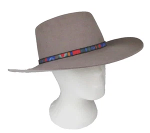 Great Western Australian Style Light Gray Fur Felt Cowboy Hat - NICE! - Picture 1 of 6