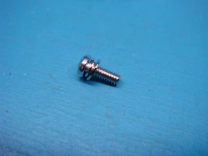 (50) #2-56 x 1/4" SCREW PAN HEAD PHILLIPS SPRING/FLAT WASHER SEMS STL ZINC PLATE - Picture 1 of 4