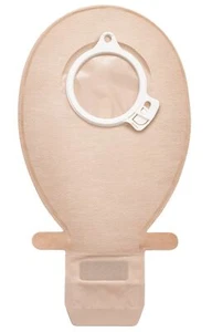 SenSura Click breite zweiteilige ablässige undurchsichtige gefilterte Stoma-Tasche, 10 Zoll - Bild 1 von 1