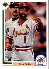 1991 Upper Deck Final Edition St. Louis Cardinals Baseball Card #95F Ozzie Smith