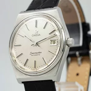 Vintage 1978 OMEGA Seamaster Cal.1012 Automatic Silver Dial Day Date Men's Watch - Picture 1 of 16