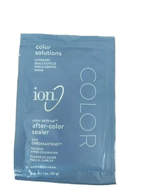 ION COLOR SOLUTION AFTER COLOR CUTICLE SEALER HYDRATES & SHINE HAIR - Image 1 of 3
