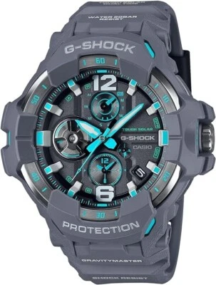 CASIO G- SHOCK GRAVITYMASTER GR-B300-8A2 Bluetooth Solar Para los hombres gris - Imagen 1 de 4