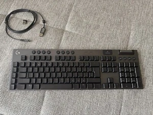 Logitech G915 Lightspeed Gaming Tastatur US QWERTY Keyboard Mechanisch Tactile - Bild 1 von 4