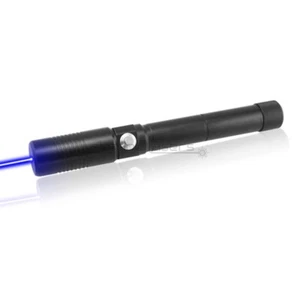 Penna puntatore laser blu messa a fuoco regolabile BX1-M 450nm raggio laser visibile US - Foto 1 di 13