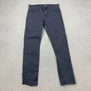Dockers Slim Fit Straight Jeans Men's Black 30x29 Zip Fly Charcoal Wash - Picture 1 of 7