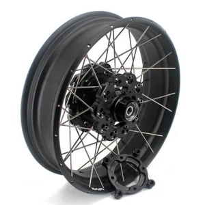 VMX 4.25*17" Tubeless Rear Wheel for Honda CB500X 2019-2023 Black Rims Hubs - Picture 1 of 4