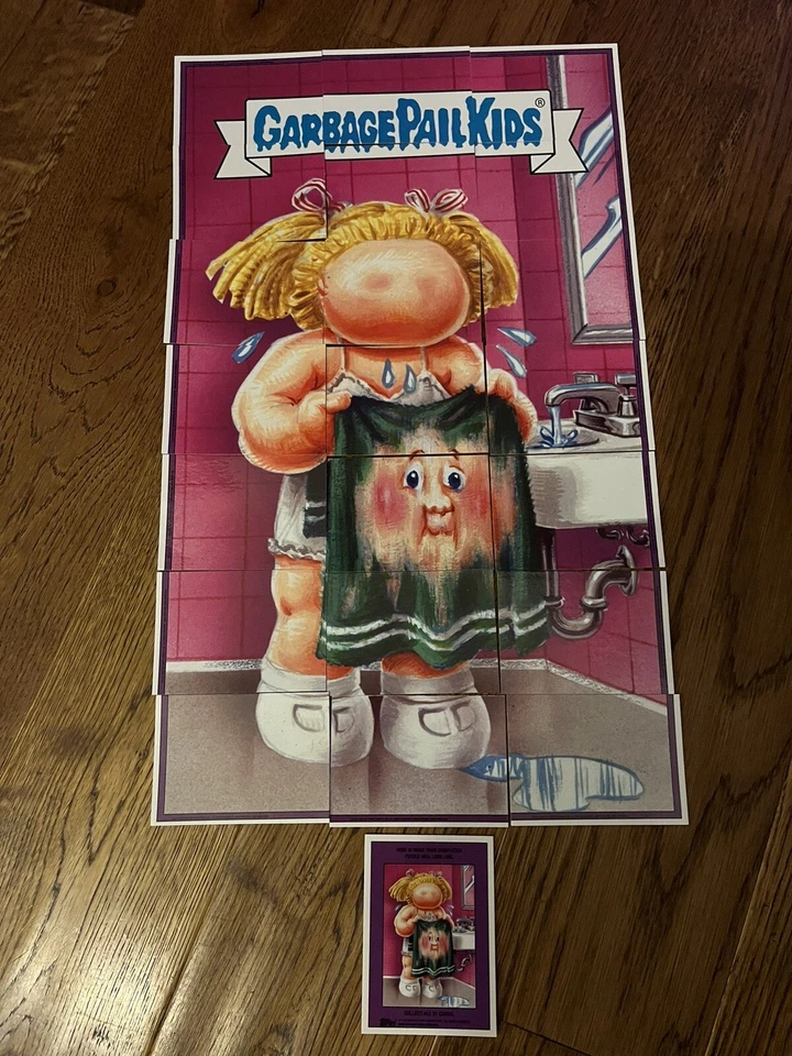 garbage pail kids chrome 5 puzzle  - Image 1 of 1