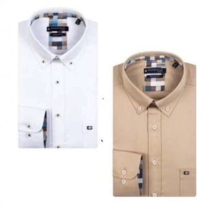 Mens Baileys Giordano Biscuit White Shirt 327004 - Picture 1 of 5