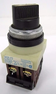 INTERRUPTOR SELECTOR FUJI AH25-P2 CON CONTACTOS 600V10A - Imagen 1 de 5