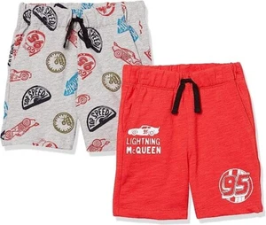Spotted Zebra Pixar Cars Mcqueen Boys and Toddlers Size XS Shorts - Picture 1 of 3