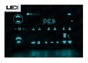 Ice Blue Radio DiY Led Upgrade Kit Silverado Suburban Avalanche Escalade Sierra - Bild 1 von 24