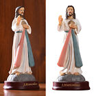 Hand paint Jesus Statue Figur Figur Tischplatte Skulptur Handwerk Sammlung