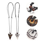 2 Pcs Necklace Chain For Boys Beach Jewelry Pendant