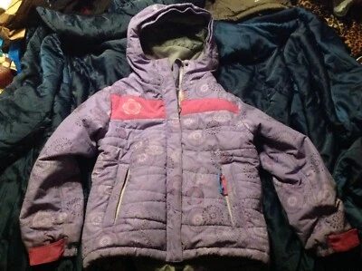 NICE 686 Girls Youth Mannual 5k Purple Snowboard Jacket M Medium - Image 1 of 4