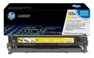Oryginalny żółty toner HP 125A (CB542A) - Darmowa wysyłka! Z fakturą - Zdjęcie 1 z 5