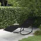 Rocking Sun Lounger Garden Outdoor Seating Swing Chair Lounge 1/2x Vidaxl