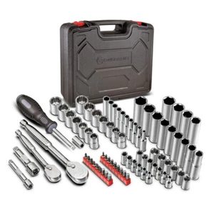 Powerbuilt 80 Piece Auto Mechanic's Service Tool Set - 642452 - Bild 1 von 5