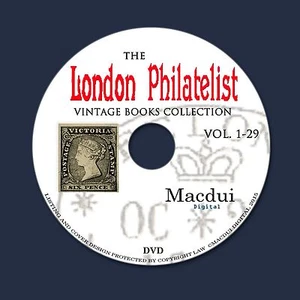 The London Philatelist 1892 – 1920 – 29 Volumes 24 PDF 1 DVD Stamps, Old Books - Bild 1 von 7