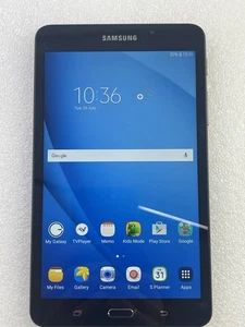 Samsung Galaxy Tab A6 SM-T580 10.1" Wi-Fi Tablet Working Order Black zv8 - Picture 1 of 11