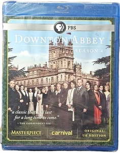 Downton Abbey : Season 4 (Blu-ray, 2013) New & Sealed - Region A - Picture 1 of 2