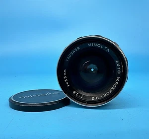 Minolta Auto W.Rokkor HG 35mm f/2.8 Manual Wide Angle MD Camera Lens - Picture 1 of 10