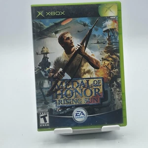 Vintage Medal Of Honor Rising Sun Microsoft Xbox Videospiel komplett NTSC Shooter T - Bild 1 von 3