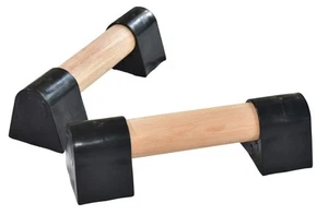 Holz Mini Parallettes Set für Gymnastik oder Liegestützstangen. Tragbar. (9) - Bild 1 von 2