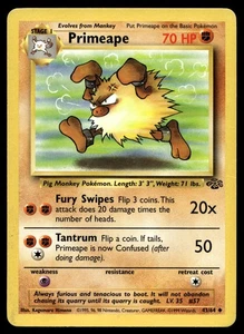 Primeape Unlimited 43/64 Unlimited Pokemon Jungle (MP) - Imagen 1 de 2