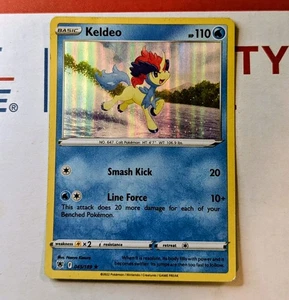Keldeo 045/189 Holo Rara - 2022 Pokemon Radianza Astrale LP - Foto 1 di 1