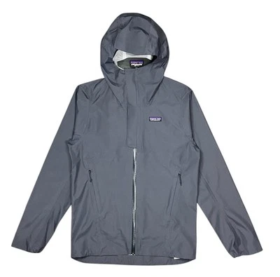 Patagonia Men's Slate Sky Softshell Jacket H2No Hooded Rain Coat Size Small Gray - Image 1 of 4
