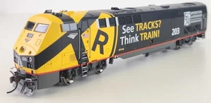 Ho Scale Athearn ATHG81237 P42DC Amtrak Operation Lifesaver #203 Locomotive - Picture 1 of 3