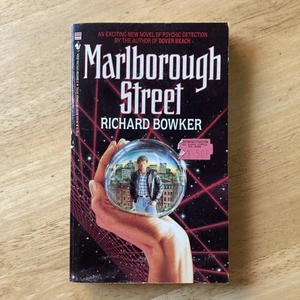 Marlborough Street Supernatural Mystery Paperback Book by Richard Bowker 1988 - Picture 1 of 11