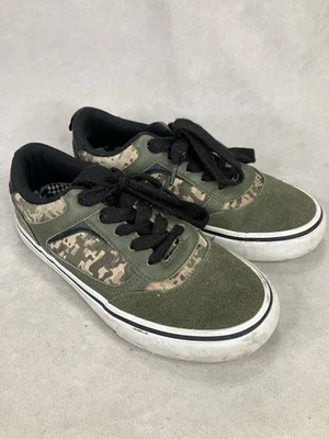 Airwalk Huntington Zapatillas con Cordones en Verde y Camuflaje Talla 3 Niños Foto 1 de 4