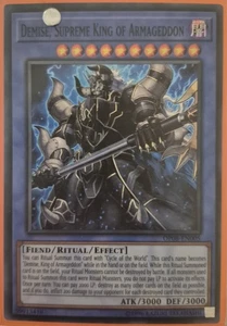 YuGiOh Demise, King of Armageddon Super Rare OP08-EN005 - Picture 1 of 1