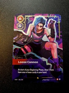 Jinx - Loose Cannon OGN 301/298 Overnumbered Riftbound League of Legends - Picture 1 of 1
