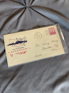 USS Radford WWII Envelope Kearny NJ - Picture 1 of 2