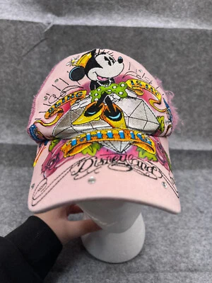 Disneyland Resort Bling Is My Thing Minnie Sombrero Gorra Snap Back Juvenil Rosa Poli Foto 1 de 4