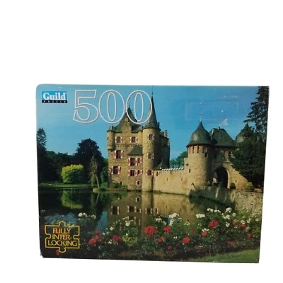 Vintage Guild Puzzle 1995 Satzvey Castle Germany 500 Piece New Sealed  - Image 1 of 4