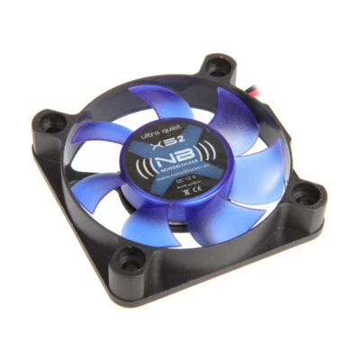 Noiseblocker BlackSilent Fan XS2 - 50mm | 10mm Tiefe | 15,1m³/h | 21,1dB(A) - Bild 1 von 3
