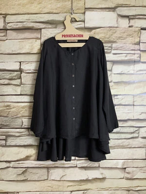 cocon.commerz PRIVATSACHEN SCHNUCKEHRE Bluse aus WÄSCHESEIDE in schwarz Größe 1 - Bild 1 von 4