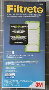 3M HEPA Filtrete Room Air Purifier Replacement Filter Model H Honeywell 0560941 - Picture 1 of 2