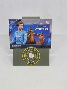 Jack Grealish (Man City) Road To London Insert Topps UCC 2023-2024 - Imagen 1 de 2