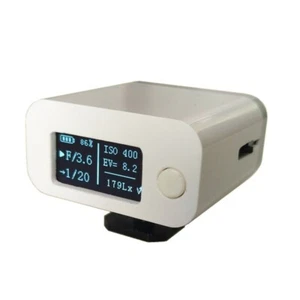 ZB-M08 Misuratore di luce per fotocamera set-top riflesso misurazione luce incidente luminometro - Foto 1 di 5