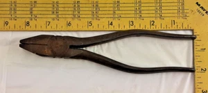 Vintage Utica Tool Co 50-8 Lineman's Pliers 8 1/4" USA - Bild 1 von 8