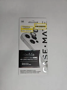 Case-Mate Apple iPhone 15 Pro/iPhone 15 Pro Max Aluminum Ring Lens Protector - Picture 1 of 3