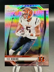 2024 Panini Prizm - Tee Higgins Silver Prizm #58 Cincinnati Bengals - Picture 1 of 2