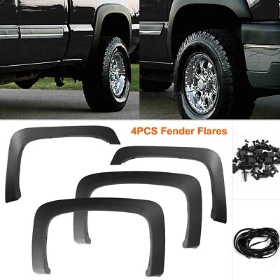 4pcs Wheel Rivet Fender Flare Fit For 07-13 Chevy Silverado 1500 2500HD/3500HD - Image 1 of 4