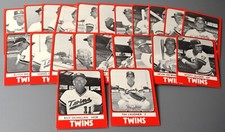 1980 TCMA ORLANDO TWINS MINOR LEAGUE TEAM SET (22 CARDS) TIM LAUDNER