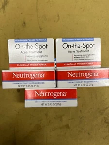 3 nuevos tratamientos para el acné Neutrogena en el lugar - 0,75 oz cada caja Ex. 2025+ - Imagen 1 de 1